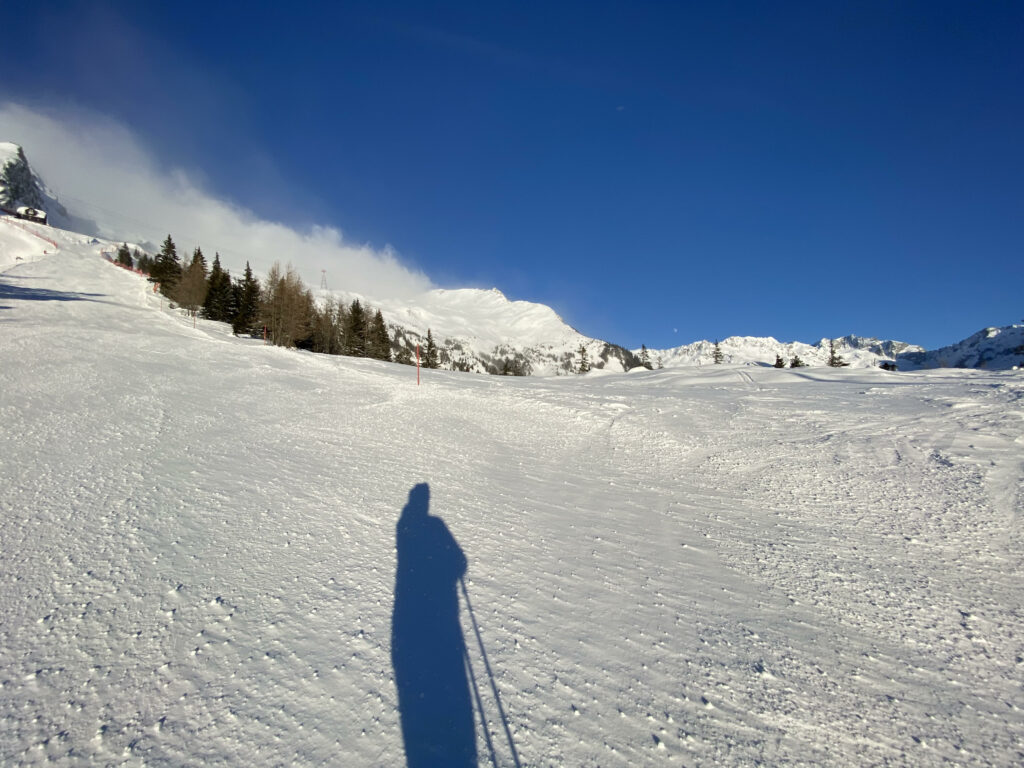 Das Skigebiet Ankogel nascht am Schneesegen der Alpennordseite mit.