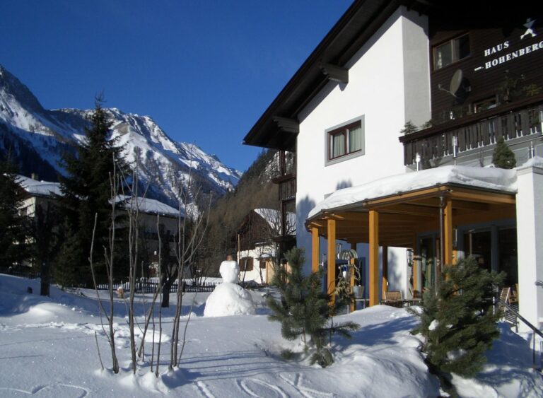 Ferienwohnungen und Studios bei Apartments Hohenberger Mallnitz im Winter